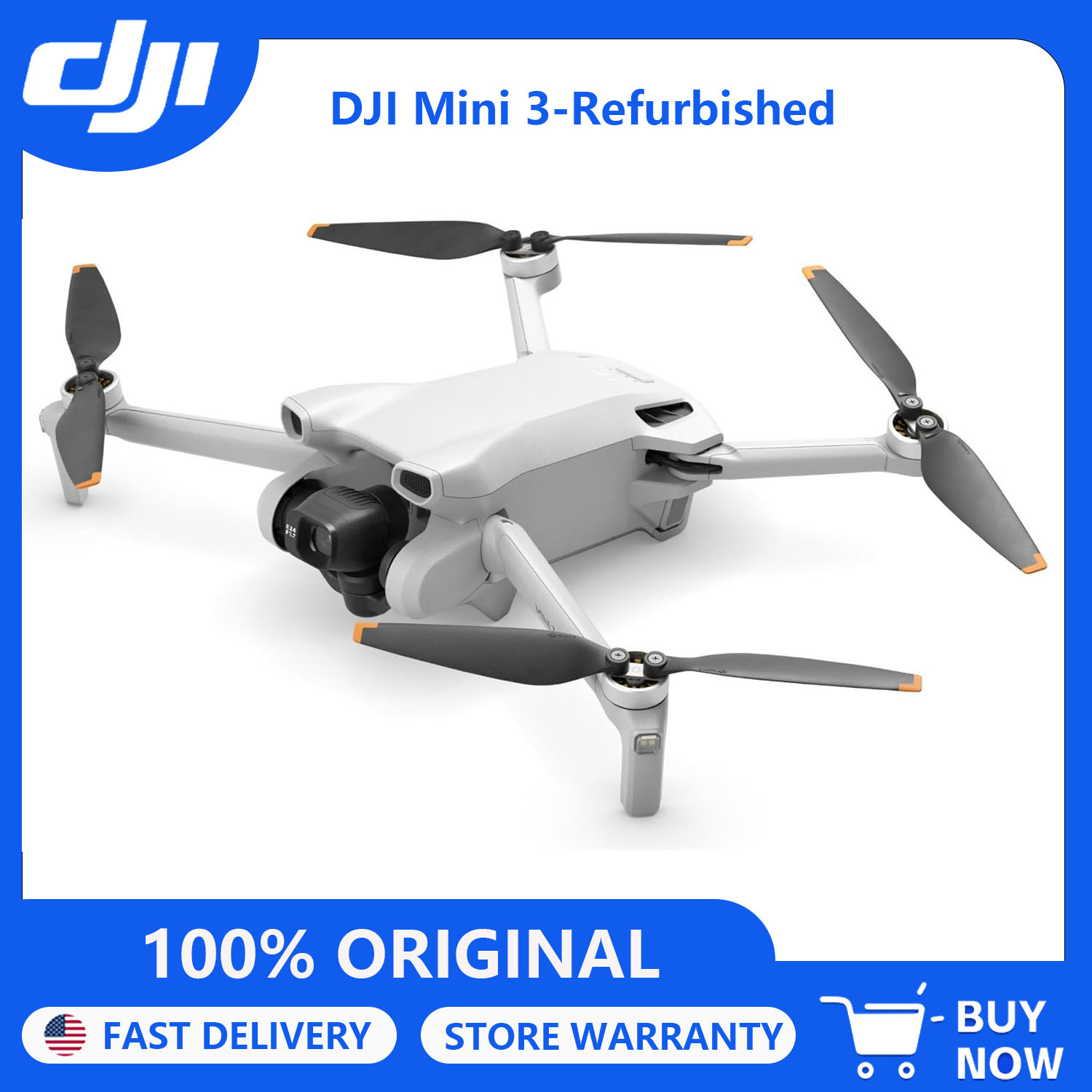 Drone Photogrammetry - ซ่อมแซมโดรน DJI Mini 3 พร้อมกล้องสำหรับผู้ใหญ่ 4K