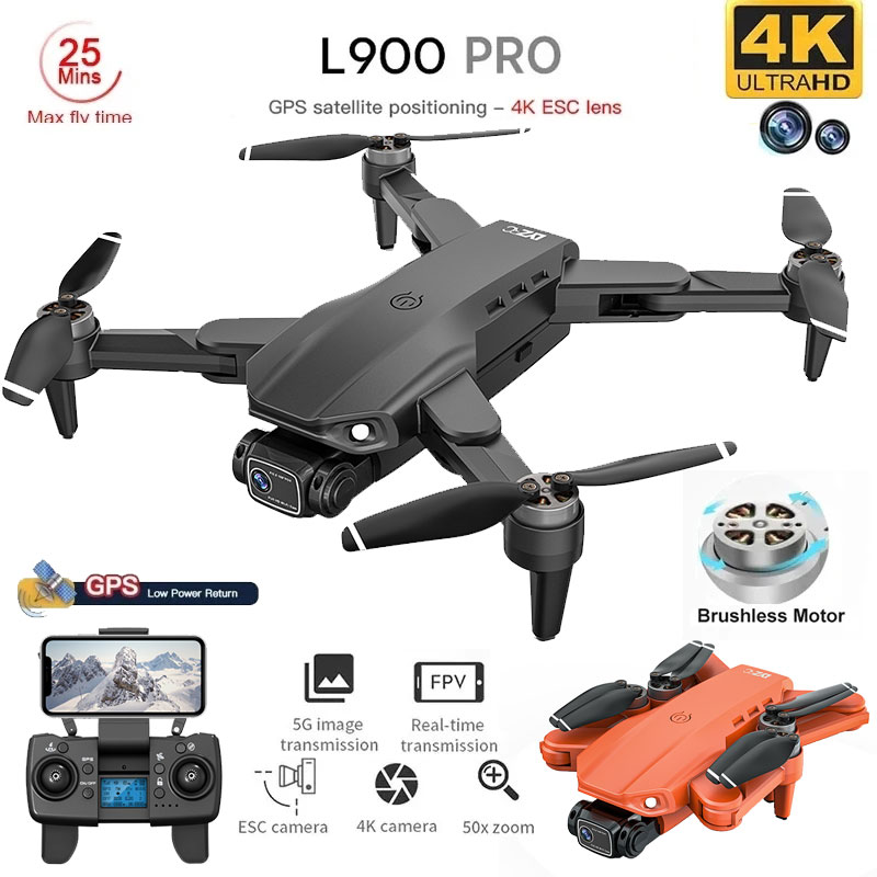 Drone Surveying - โดรน4K L900โปร GPS โดรน4K กล้อง HD