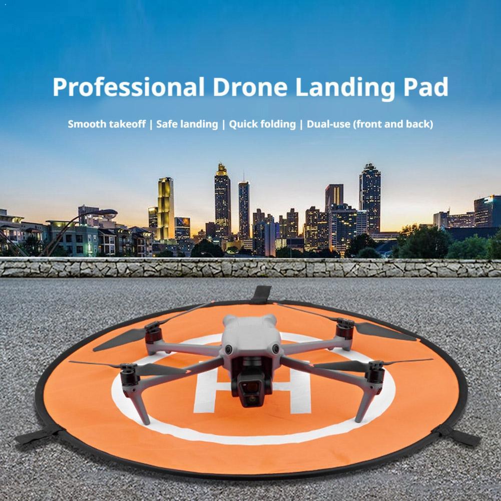 Drone Lidar - แผ่นลงจอดโดรนขนาด 75 ซม. กันน้ำ พกพาสะดวก สำหรับ
