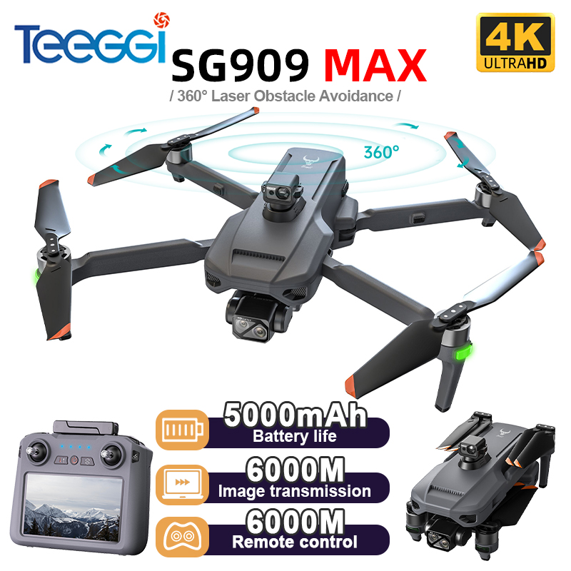 Drone Lidar - Teeggi SG909 MAX GPS Drone พร้อมกล้อง