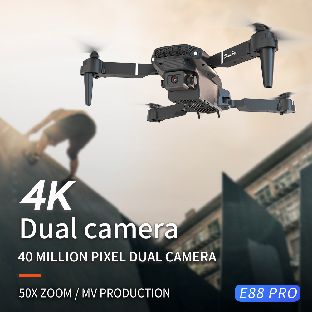 โดรนรุ่นใหม่ E88 ปี 2026 ระดับ - Drone Surveying บทวิจารณ์และราคา