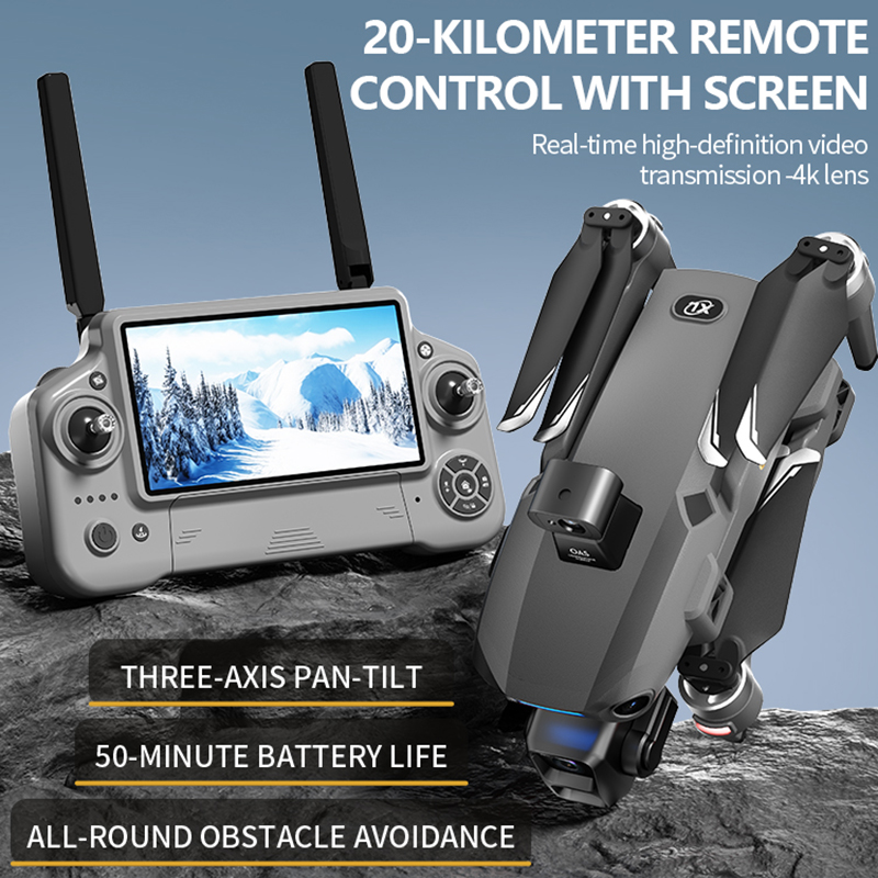 โดรนกล้องคู่ 8K รุ่นใหม่ ปี 20 - Drone Cinematic บทวิจารณ์และราคา