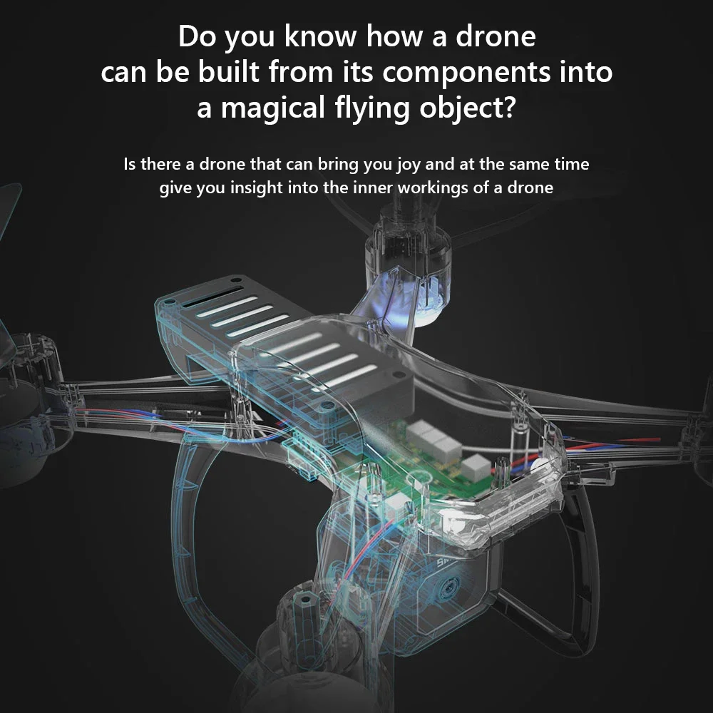 โดรน JJRC H108 ประกอบเองได้ ฝึ - Drone Aerial Photography บทวิจารณ์และราคา