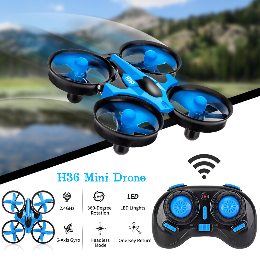 โดรนจิ๋ว JJRC H36 2.4G 6 แกน โ - Drone Video Production บทวิจารณ์และราคา