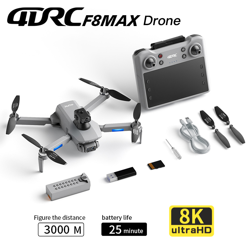 โดรน F8 MAX GPS ระดับมืออาชีพ  - Drone Surveying บทวิจารณ์และราคา
