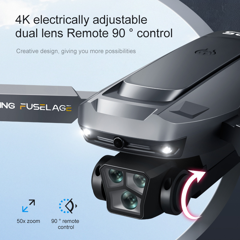 K811MAX โดรนโดรน: ไร้แปรงถ่าน, - Drone Lidar บทวิจารณ์และราคา