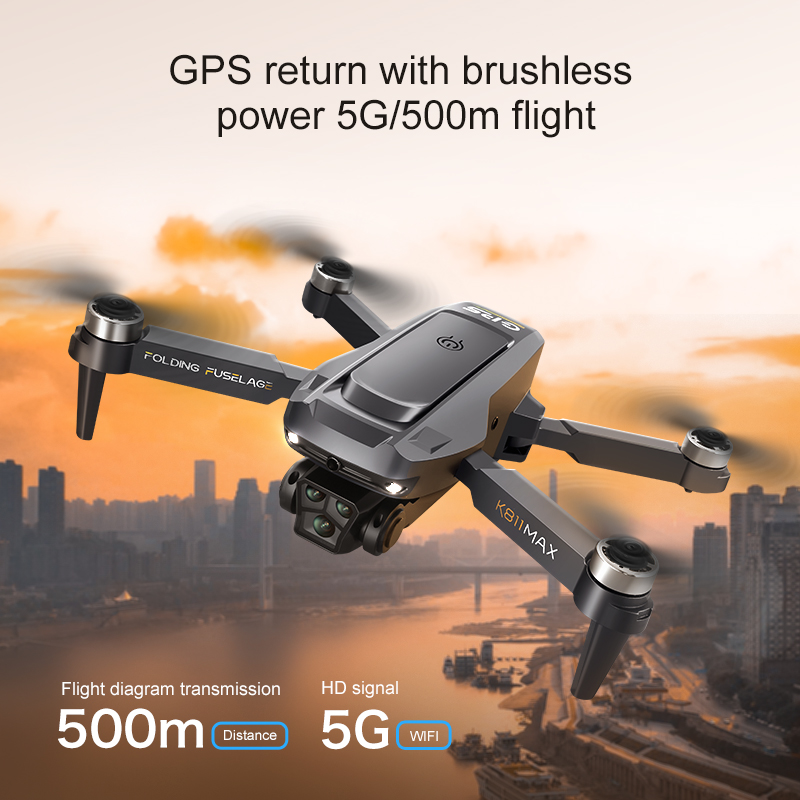 K811MAX โดรนโดรน: ไร้แปรงถ่าน, - Drone Lidar บทวิจารณ์และราคา