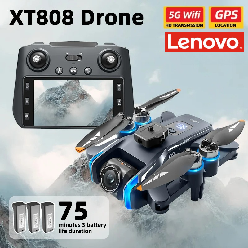 โดรน Lenovo XT808 Pro MAX 4K ร - Drone Photogrammetry บทวิจารณ์และราคา