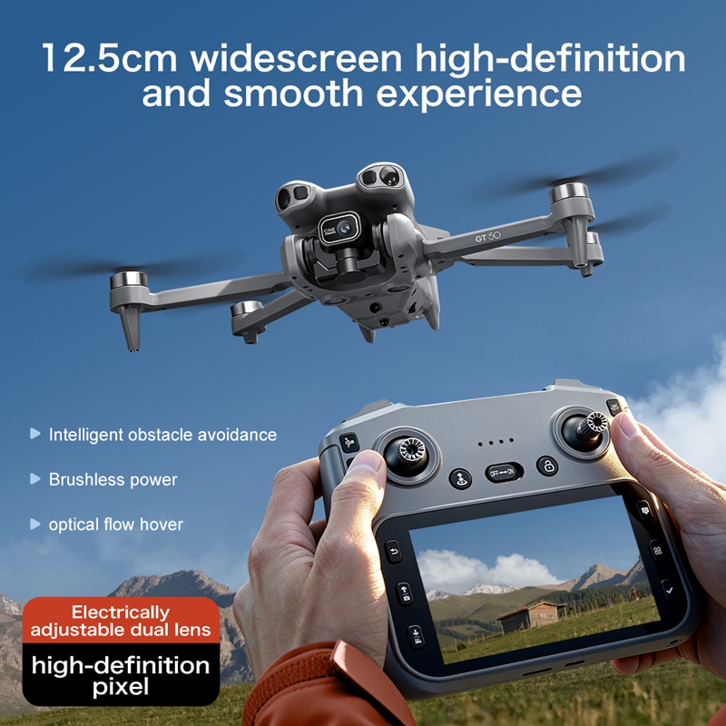 โดรนจิ๋ว GT50 กล้องคู่ 8K โดรน - Drone Photogrammetry บทวิจารณ์และราคา