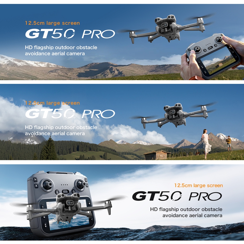 โดรนจิ๋ว GT50 กล้องคู่ 8K โดรน - Drone Photogrammetry บทวิจารณ์และราคา